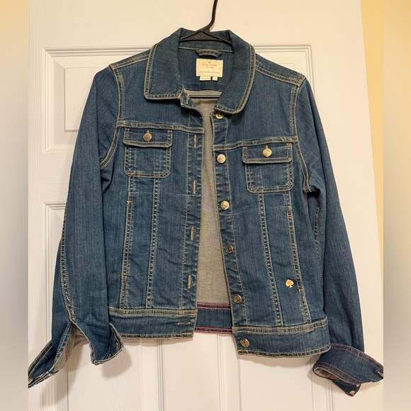 Kate Spade Blue Denim Jacket - Picture 1 of 5